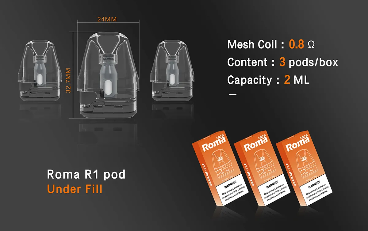 Roma R1 pod