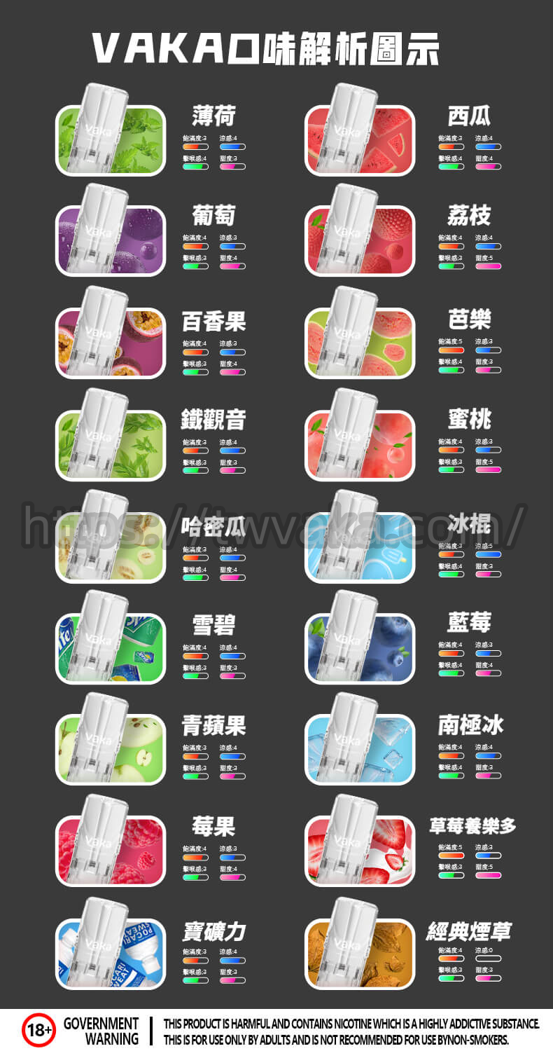 VAKA 七彩發光煙彈