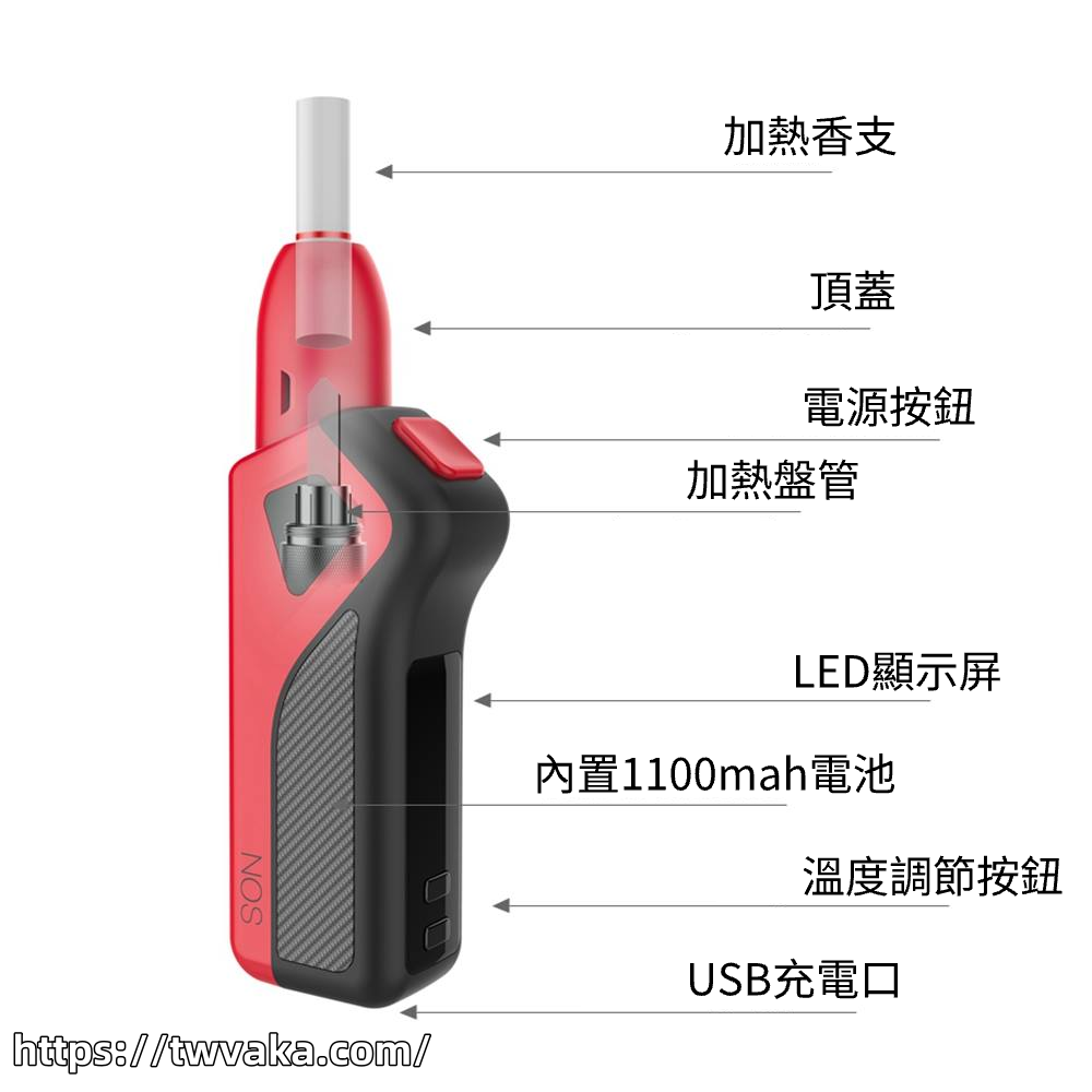 NOSSMOKE NOS 加熱菸主機